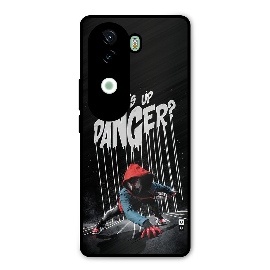 Danger Up Metal Back Case for iQOO Z9s