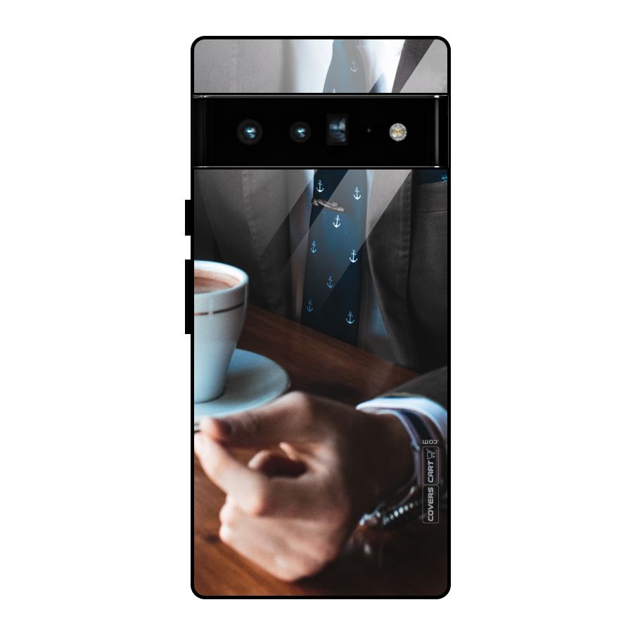 Dapper Suit Glass Back Case for Google Pixel 6 Pro