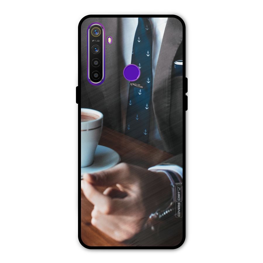 Dapper Suit Glass Back Case for Realme 5s