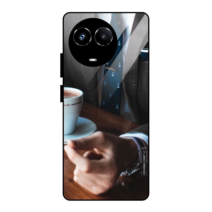 Dapper Suit Glass Back Case for Realme Narzo 60X