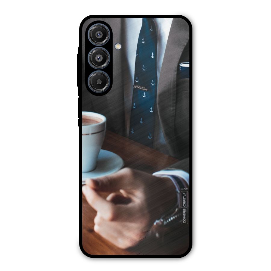 Dapper Suit Metal Back Case for Galaxy A16 5G