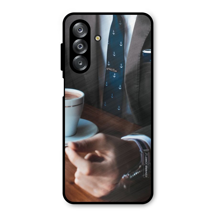 Dapper Suit Metal Back Case for Galaxy A26