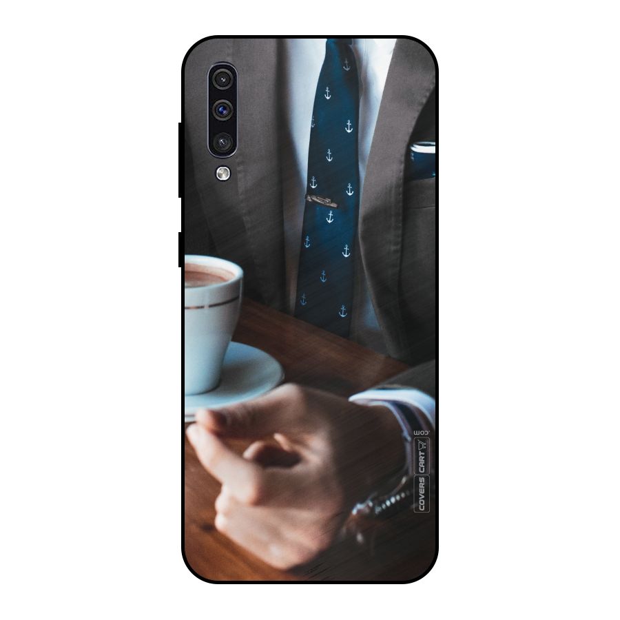 Dapper Suit Metal Back Case for Galaxy A30s