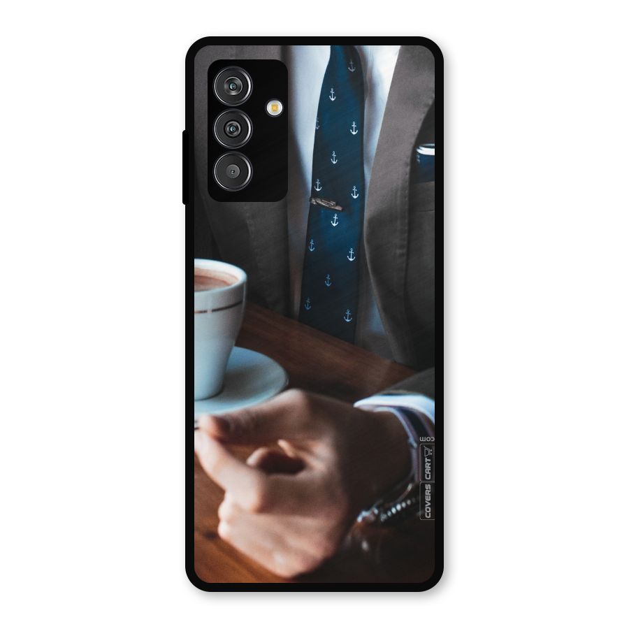 Dapper Suit Metal Back Case for Galaxy F13