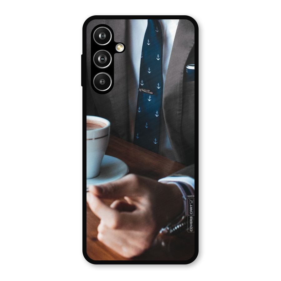 Dapper Suit Metal Back Case for Galaxy F54