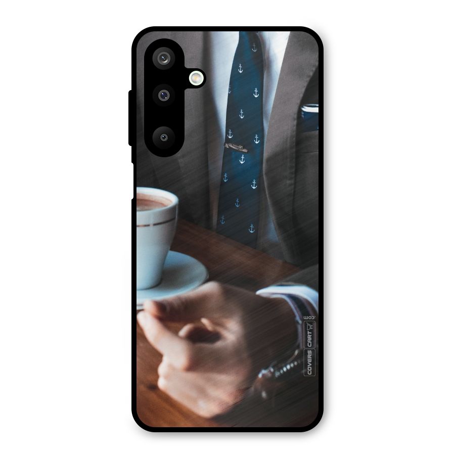 Dapper Suit Metal Back Case for Galaxy M16