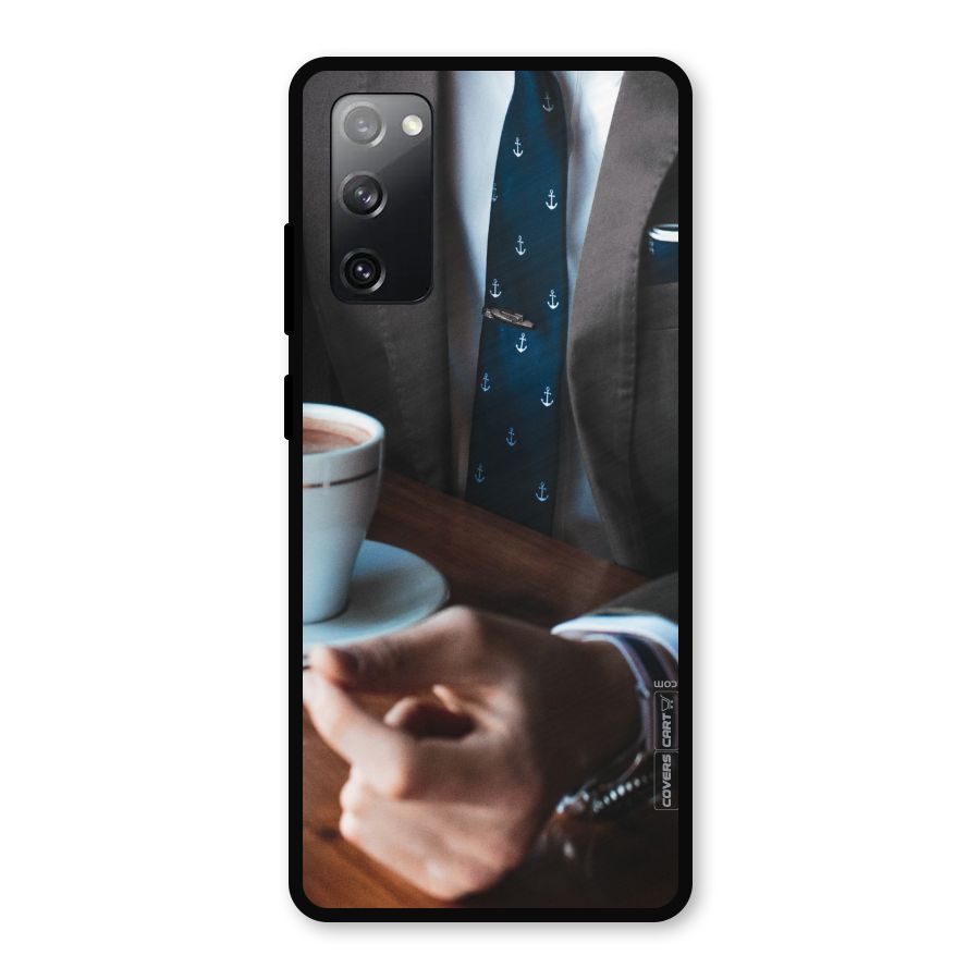 Dapper Suit Metal Back Case for Galaxy S20 FE