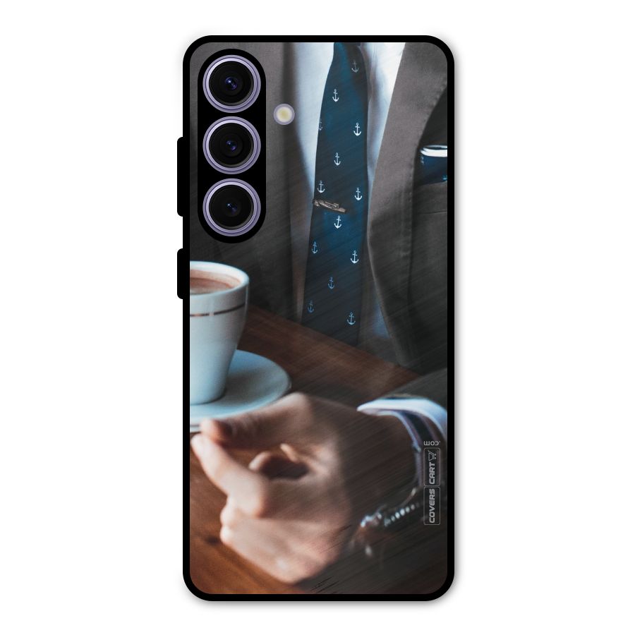 Dapper Suit Metal Back Case for Galaxy S24