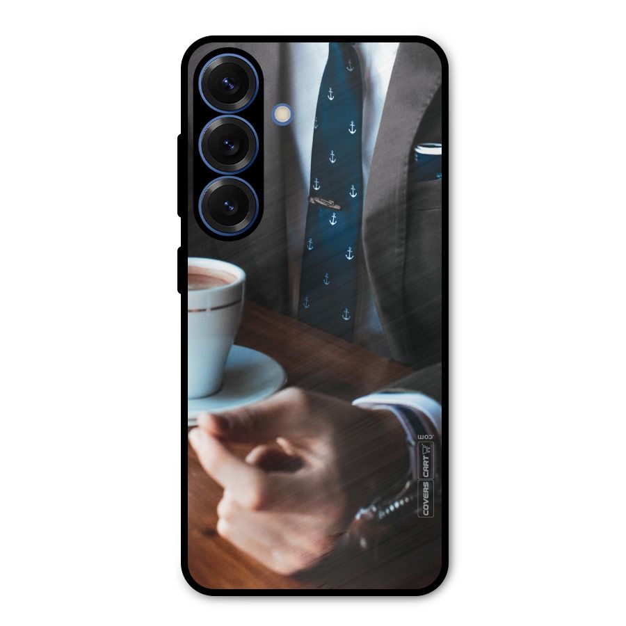 Dapper Suit Metal Back Case for Galaxy S25