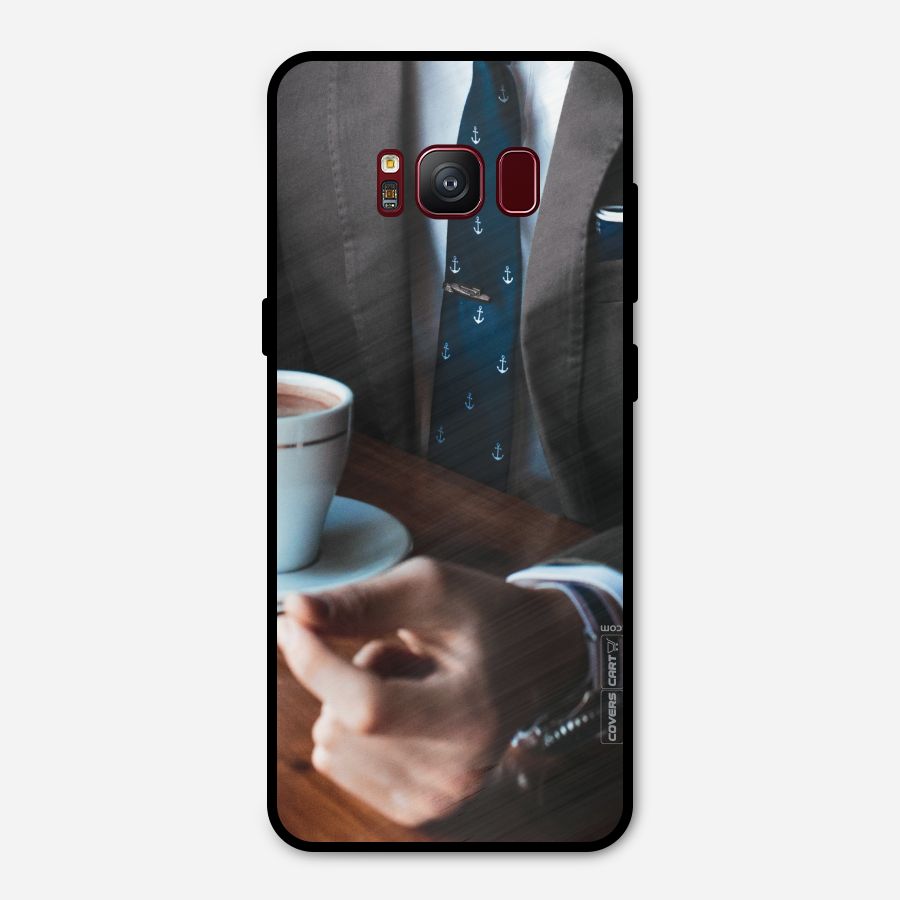 Dapper Suit Metal Back Case for Galaxy S8