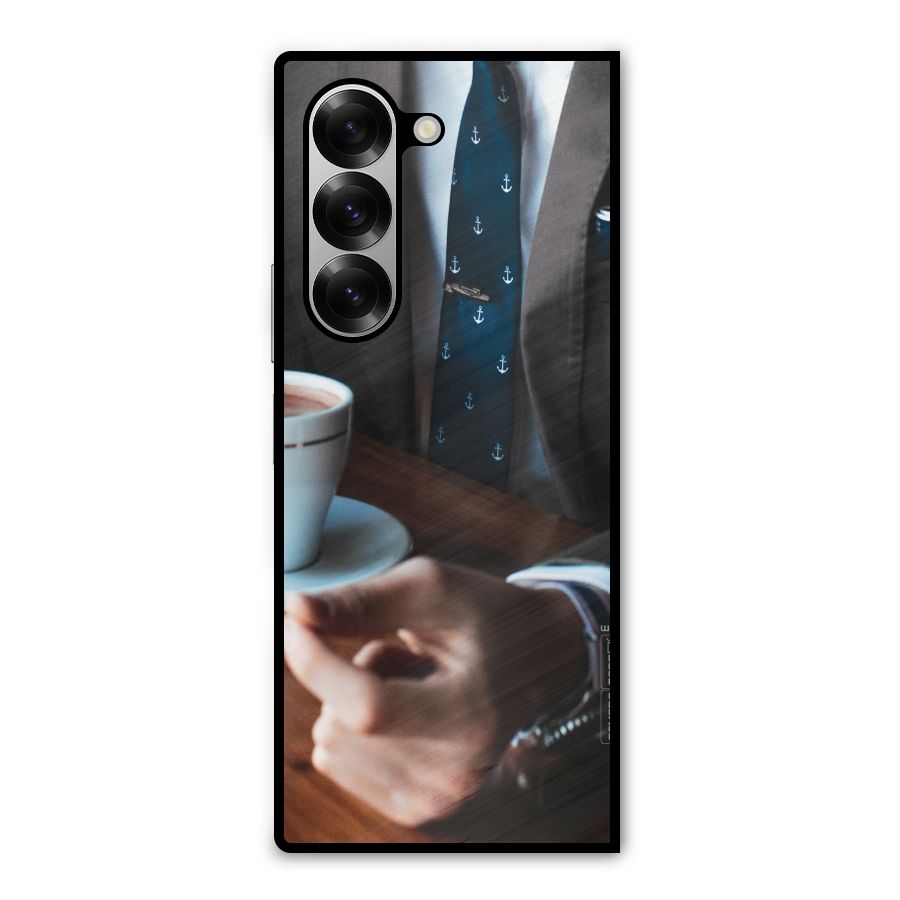 Dapper Suit Metal Back Case for Galaxy Z Fold6