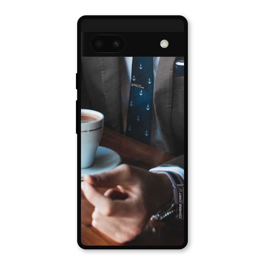 Dapper Suit Metal Back Case for Google Pixel 6a