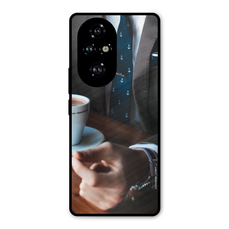Dapper Suit Metal Back Case for Honor 200 Pro