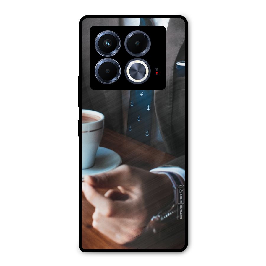 Dapper Suit Metal Back Case for Infinix Note 40 5G