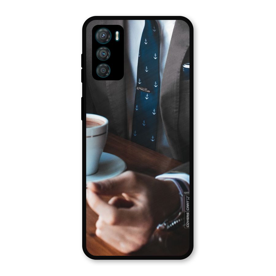 Dapper Suit Metal Back Case for Moto G42