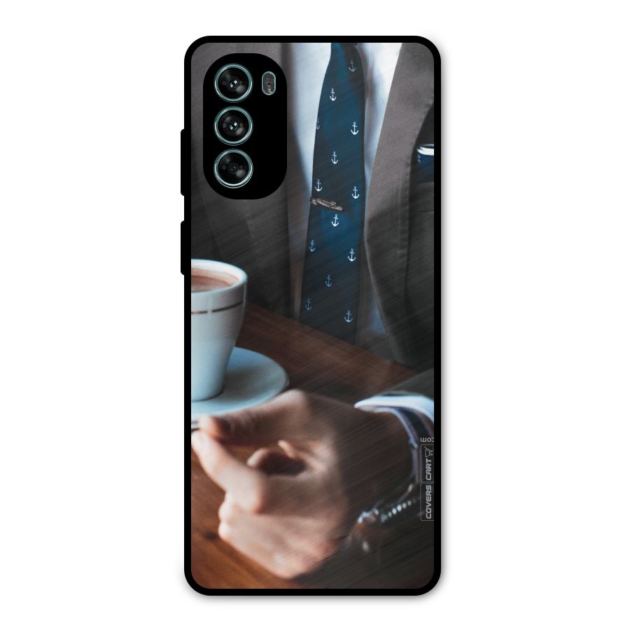 Dapper Suit Metal Back Case for Moto G62
