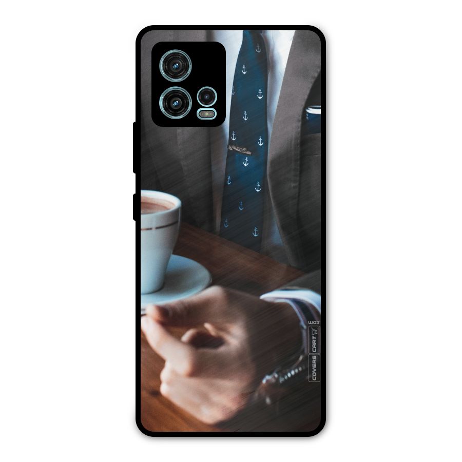 Dapper Suit Metal Back Case for Moto G72