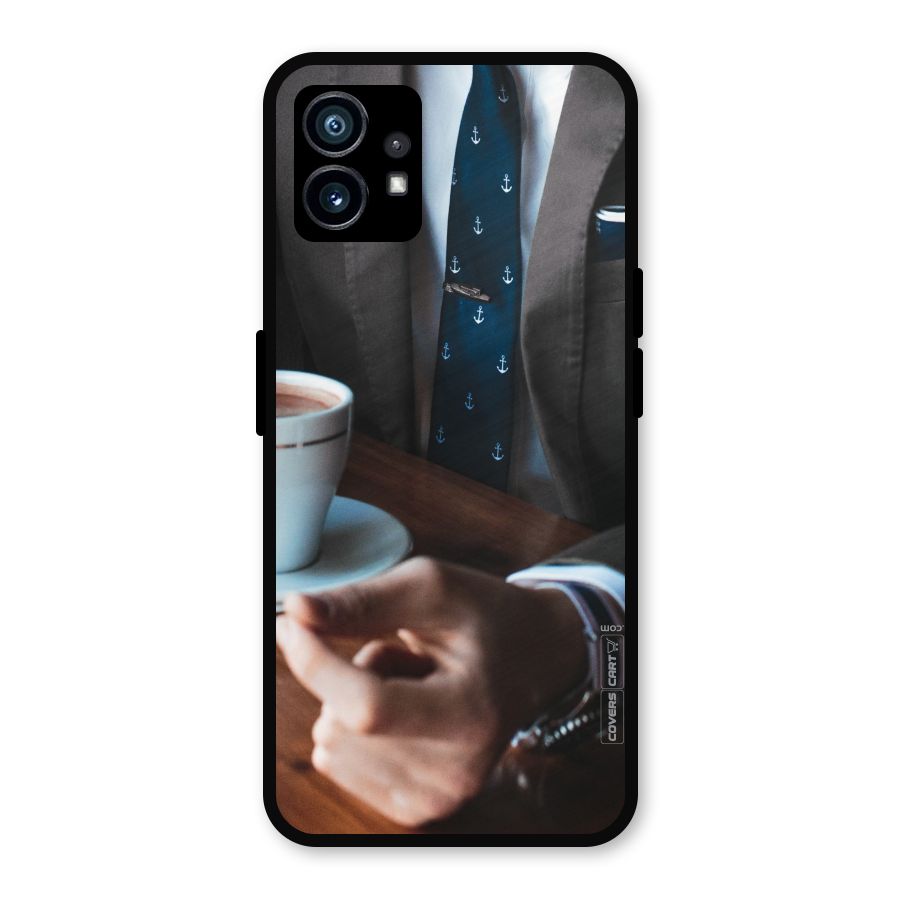 Dapper Suit Metal Back Case for Nothing Phone 1