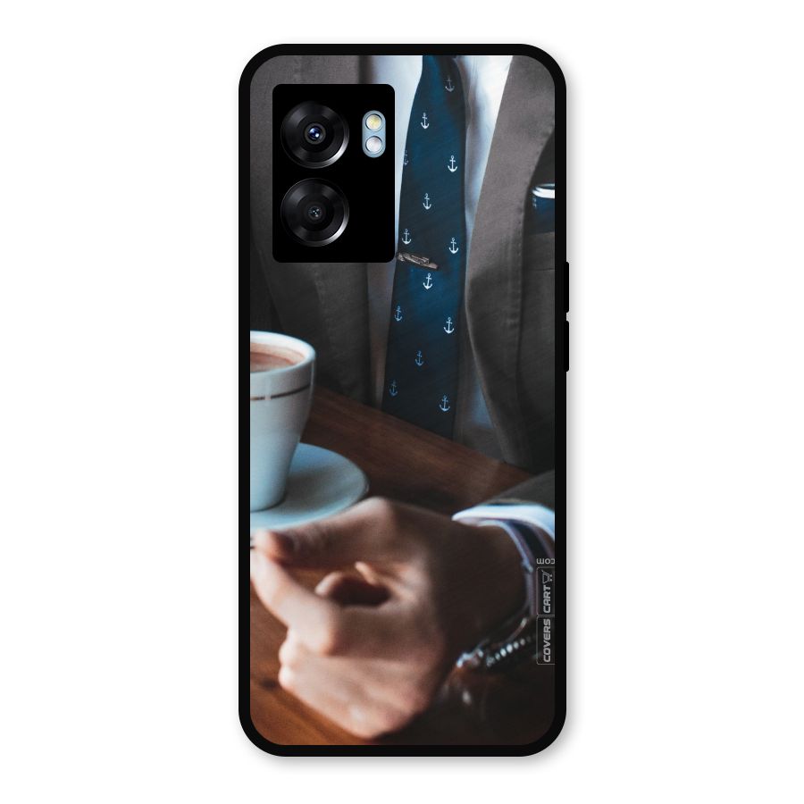 Dapper Suit Metal Back Case for Oppo K10 (5G)