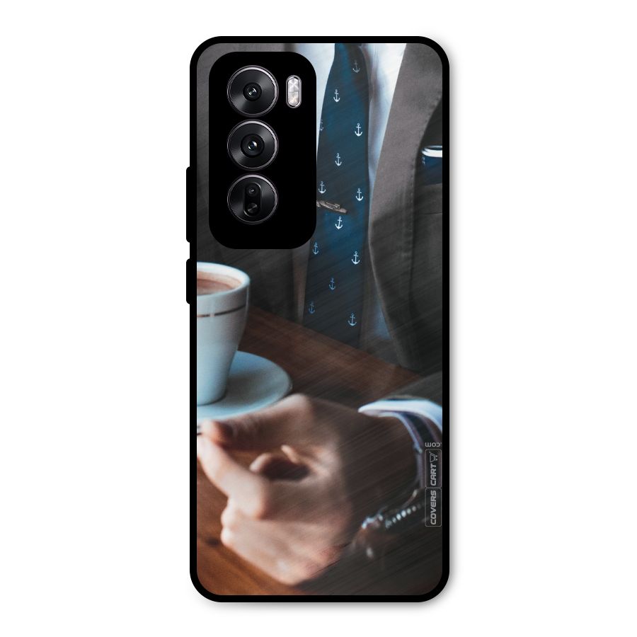 Dapper Suit Metal Back Case for Oppo Reno12
