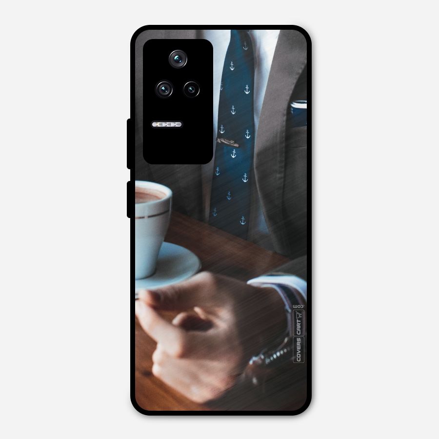 Dapper Suit Metal Back Case for Poco F4 5G