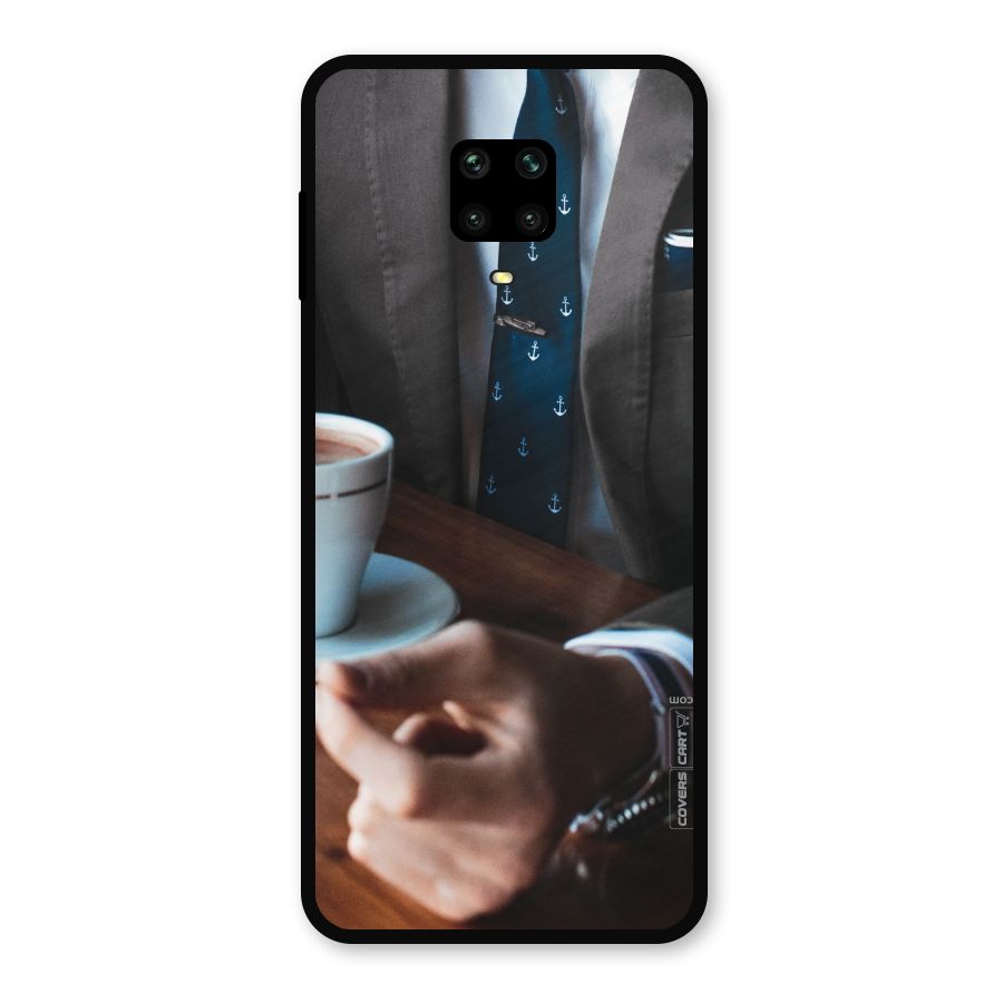 Dapper Suit Metal Back Case for Poco M2