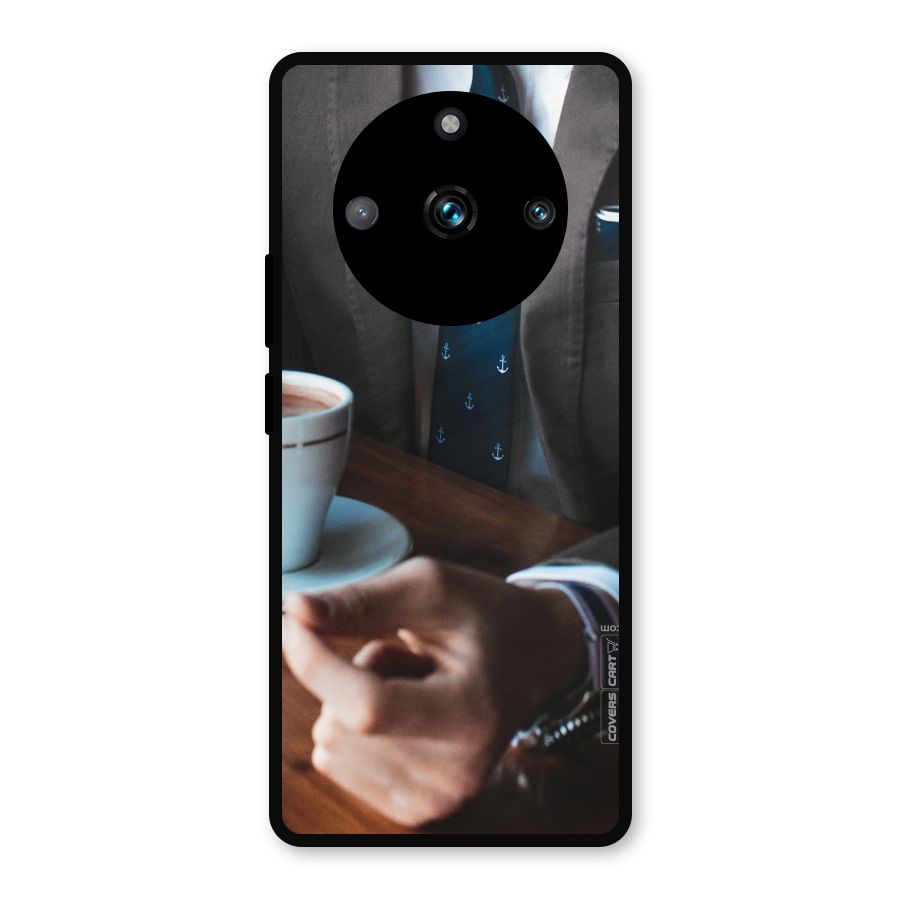 Dapper Suit Metal Back Case for Realme 11 Pro