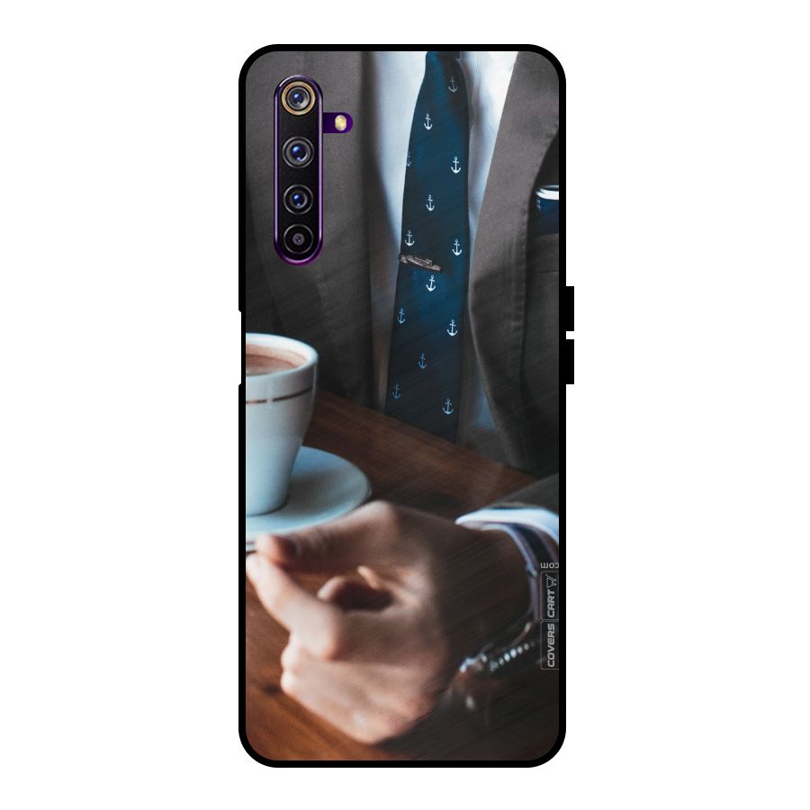 Dapper Suit Metal Back Case for Realme 6 Pro