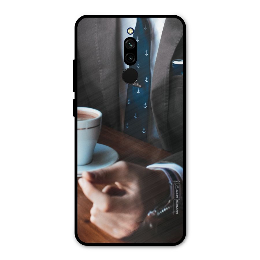 Dapper Suit Metal Back Case for Redmi 8