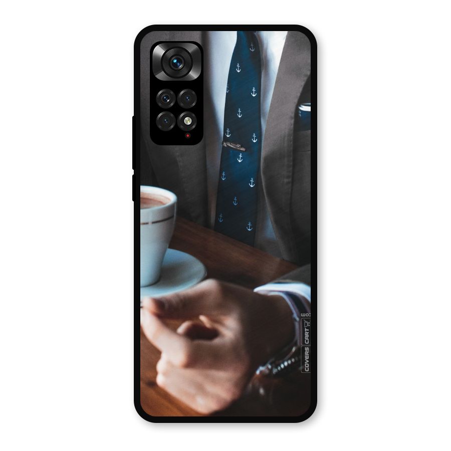 Dapper Suit Metal Back Case for Redmi Note 11
