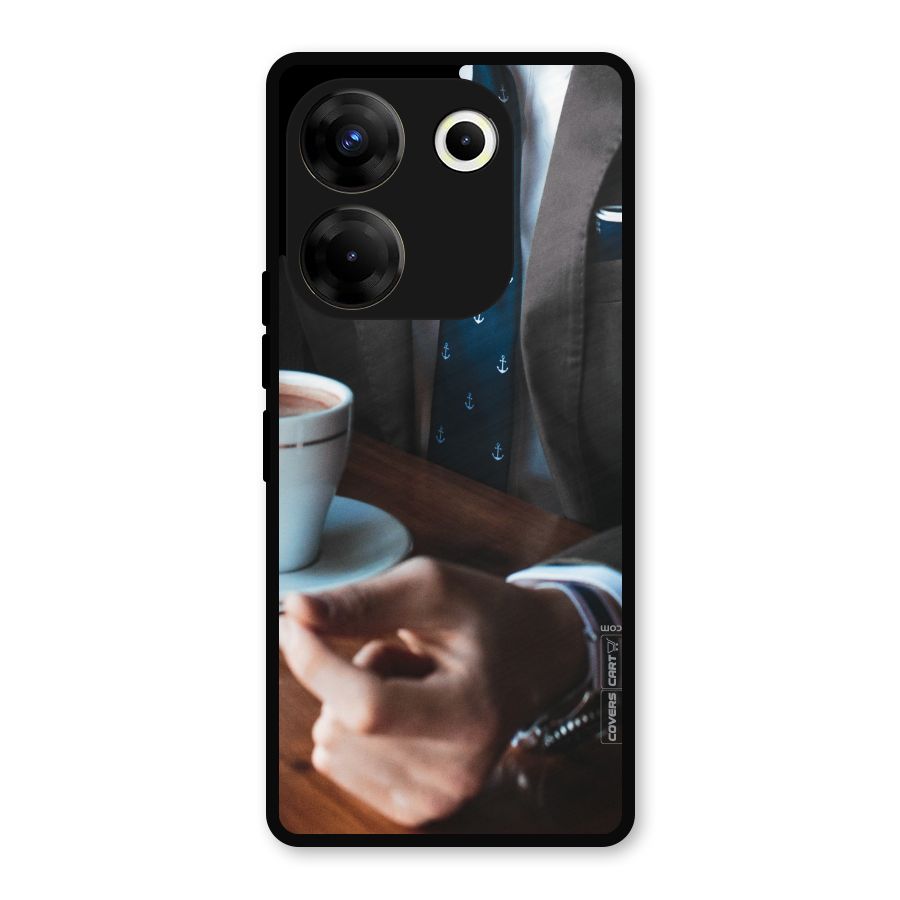 Dapper Suit Metal Back Case for Tecno Camon 20