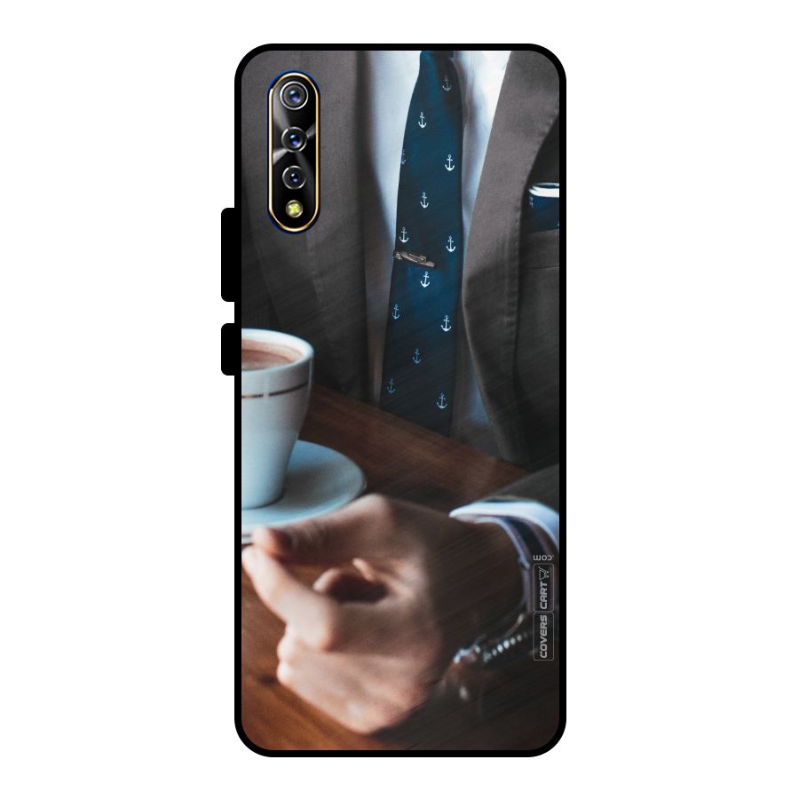 Dapper Suit Metal Back Case for Vivo S1