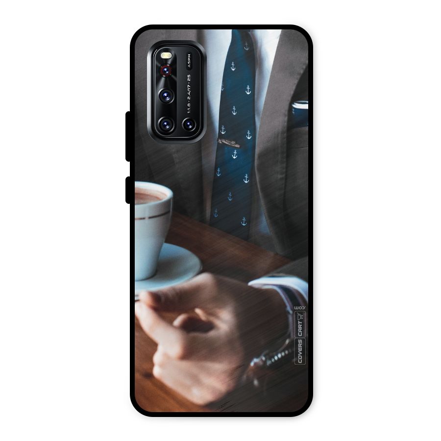Dapper Suit Metal Back Case for Vivo V19