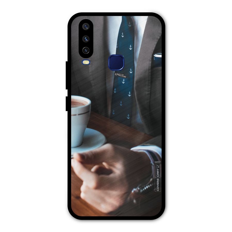 Dapper Suit Metal Back Case for Vivo Y15