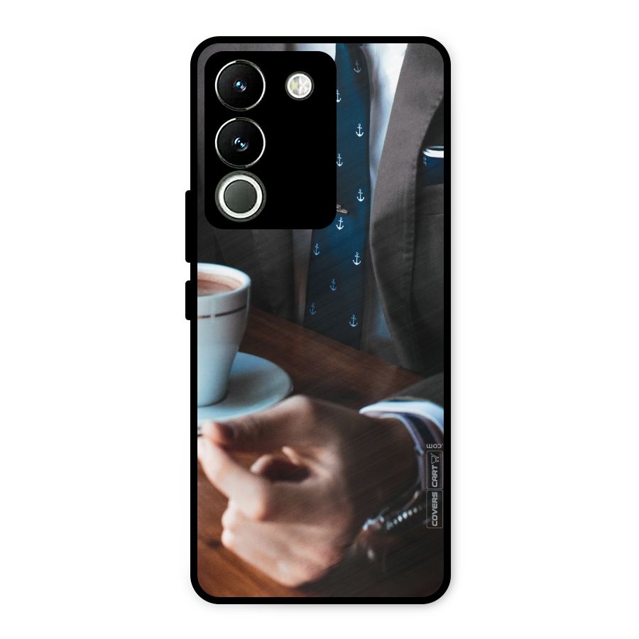 Dapper Suit Metal Back Case for Vivo Y200