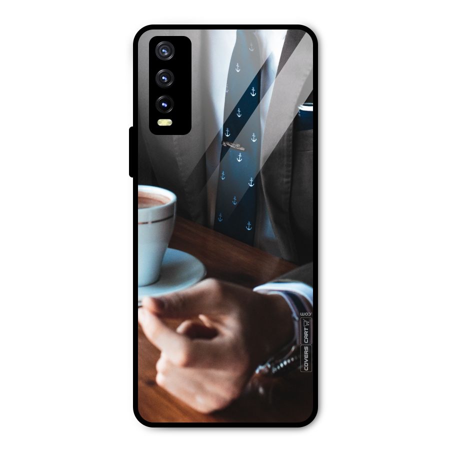 Dapper Suit Metal Back Case for Vivo Y20g