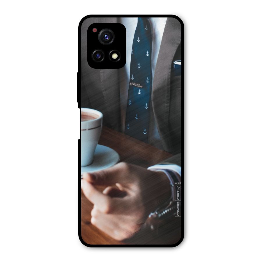 Dapper Suit Metal Back Case for Vivo Y72 5G
