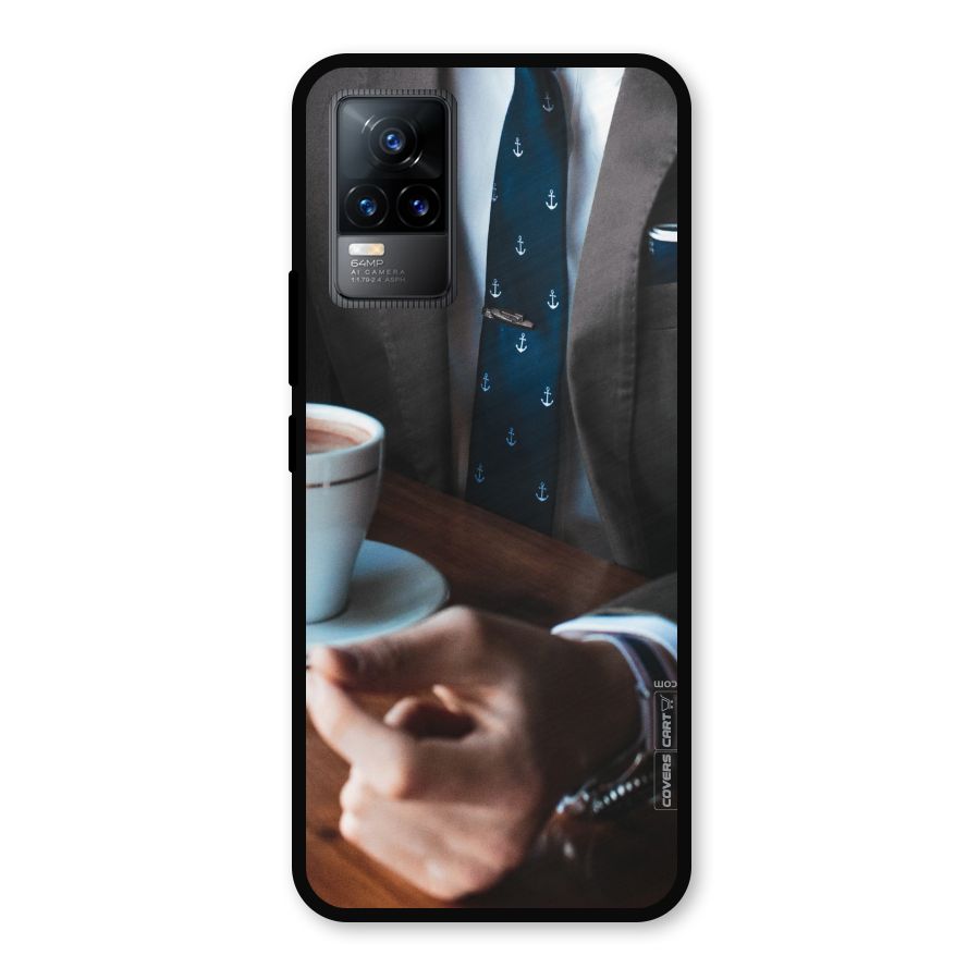 Dapper Suit Metal Back Case for Vivo Y73