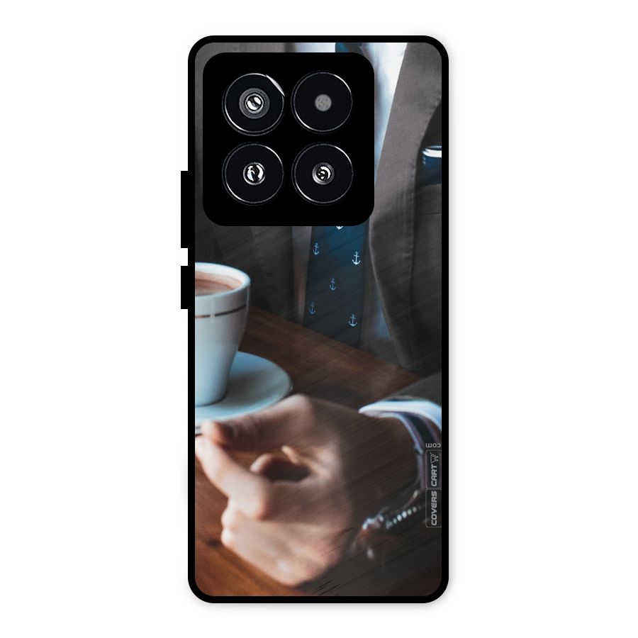Dapper Suit Metal Back Case for Xiaomi 14 Pro