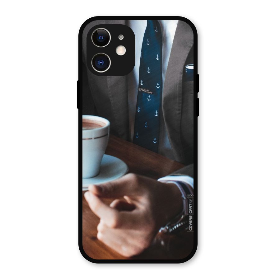 Dapper Suit Metal Back Case for iPhone 12