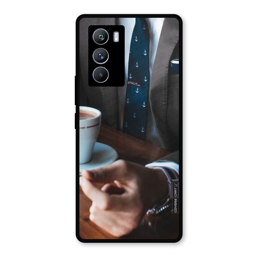 Dapper Suit Metal Back Case for iQOO 9 SE