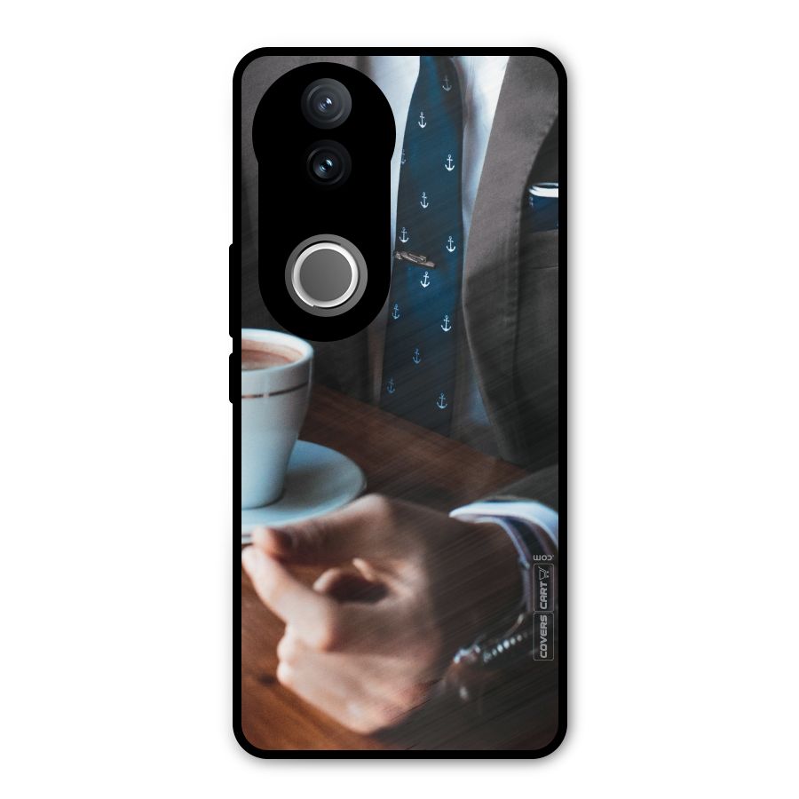 Dapper Suit Metal Back Case for iQOO Z10R