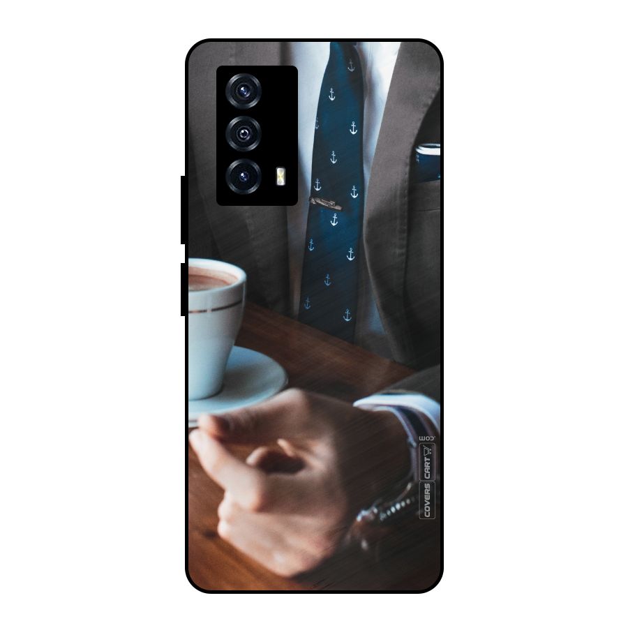 Dapper Suit Metal Back Case for iQOO Z5