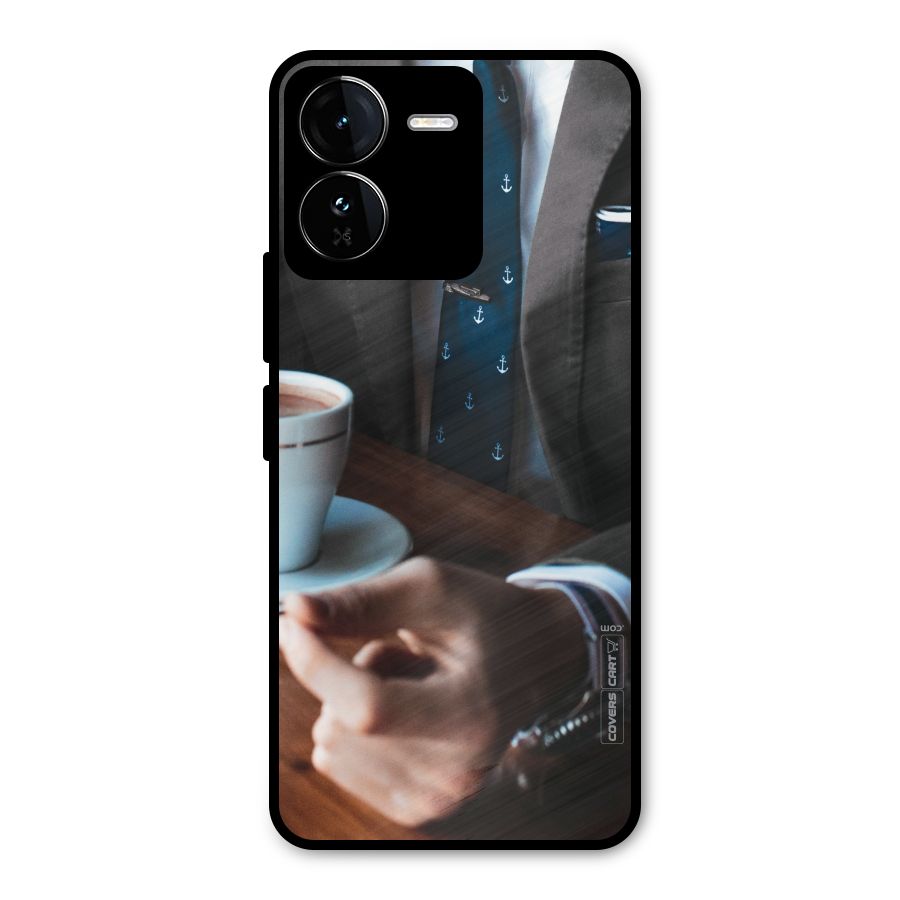 Dapper Suit Metal Back Case for iQOO Z9