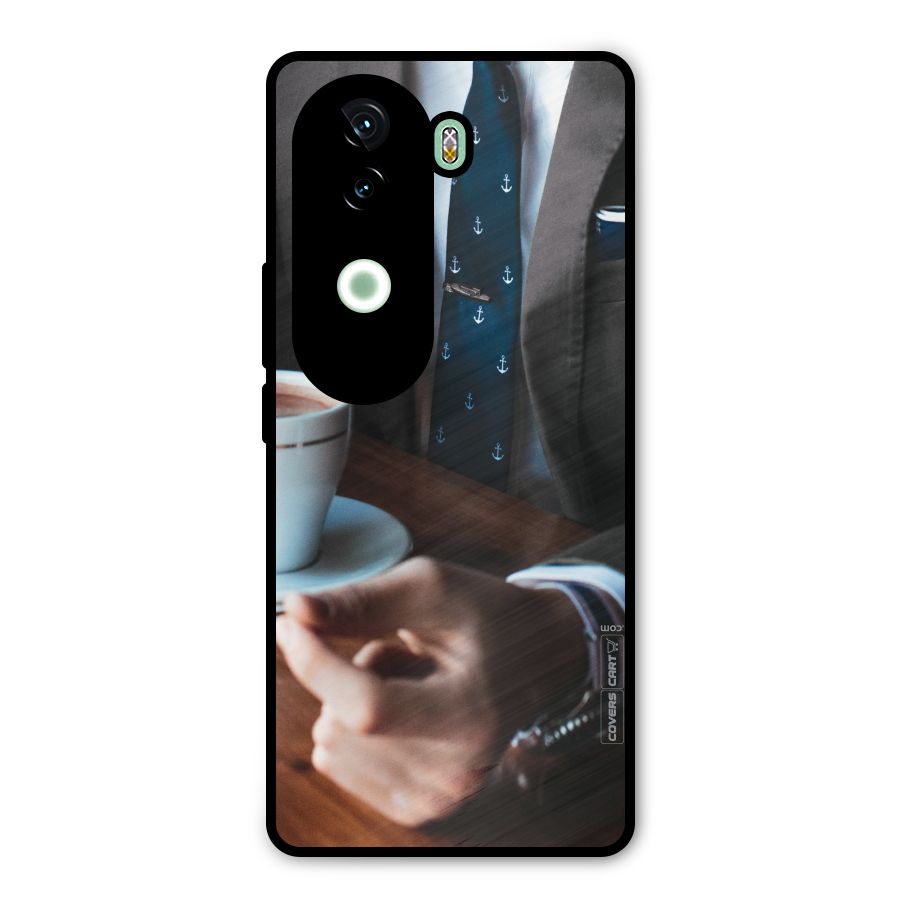Dapper Suit Metal Back Case for iQOO Z9s
