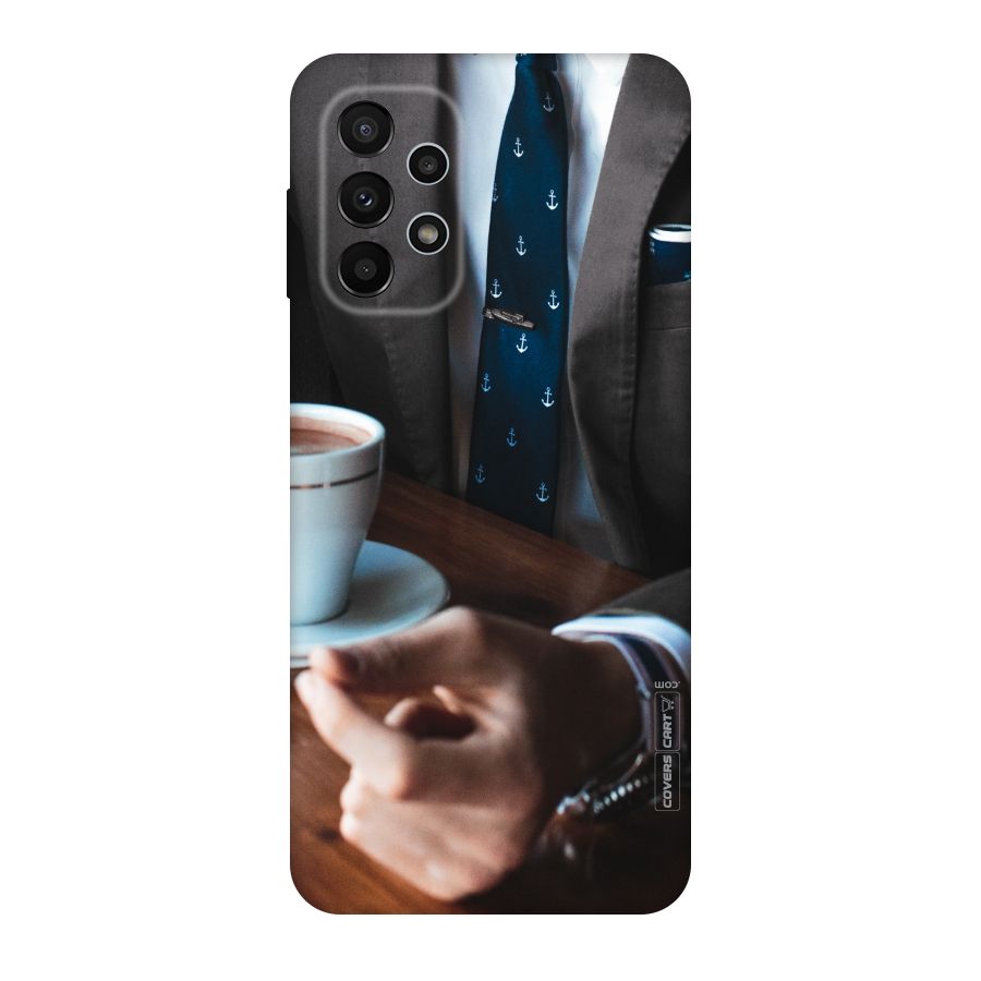 Dapper Suit Original Polycarbonate Back Case for Galaxy A23