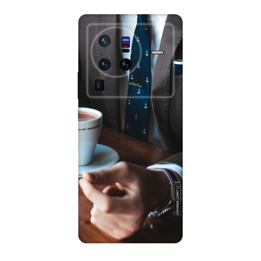 Dapper Suit Original Polycarbonate Back Case for Vivo X80