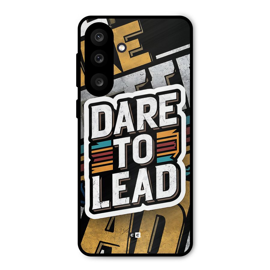 Dare To Lead Metal Back Case for Galaxy M56