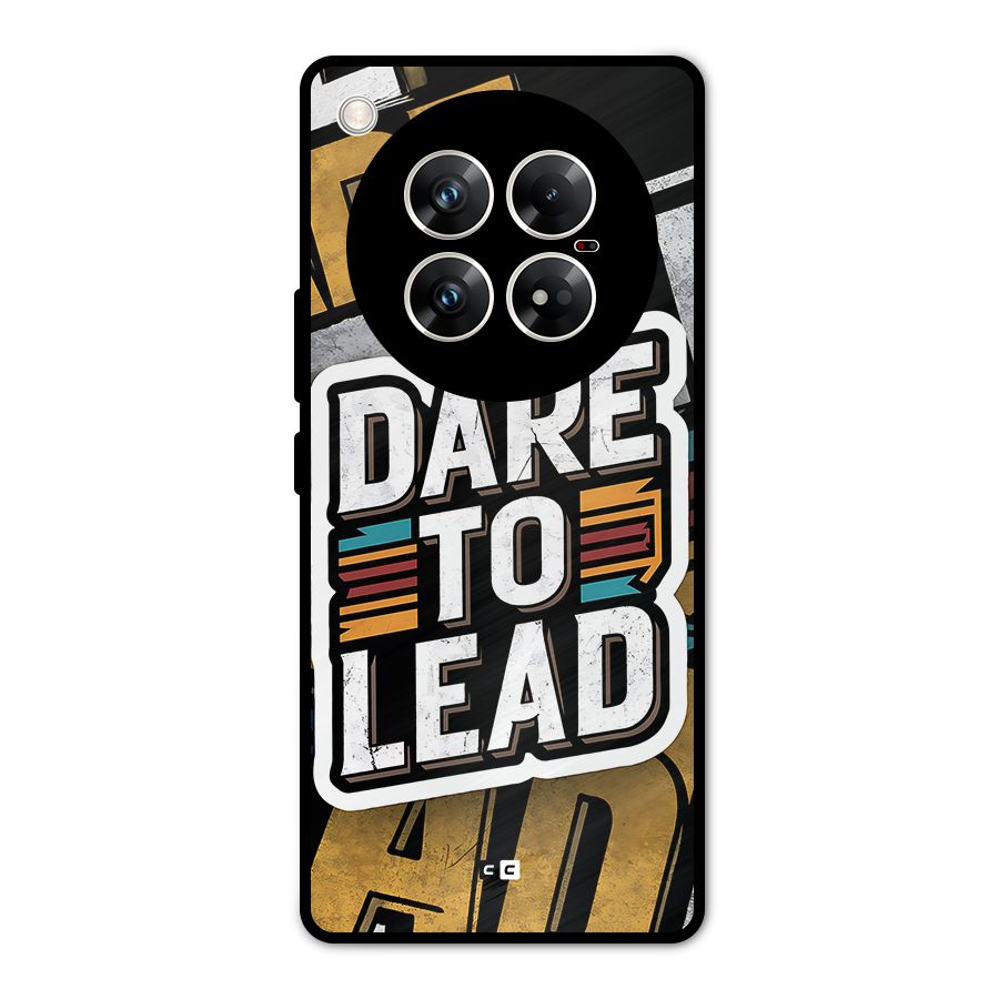Dare To Lead Metal Back Case for Infinix Zero 40 5G