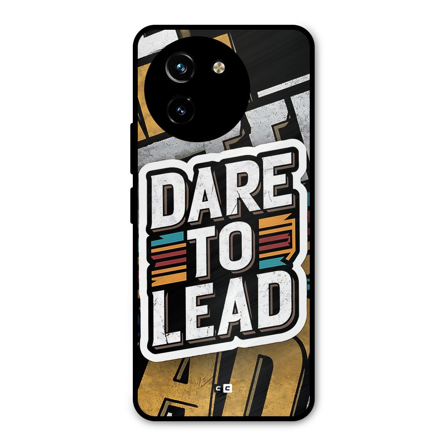 Dare To Lead Metal Back Case for Vivo T3x